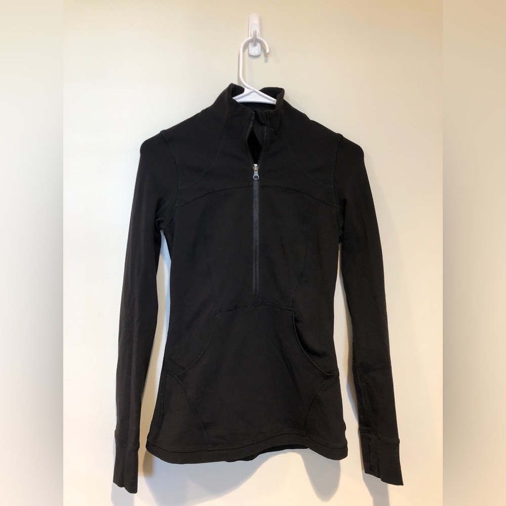 LULULEMON BLACK DEFINE JACKET PULLOVER SIZE 4 - image 3